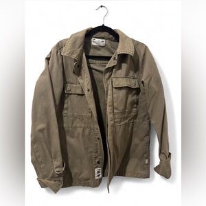 Vans Men's Olive Military Jacket